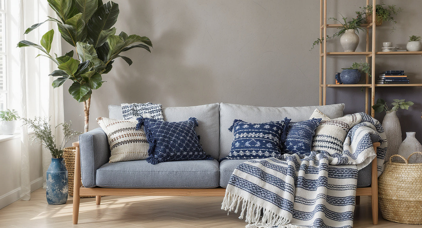 Handwoven Throw Blankets & Wool Throws